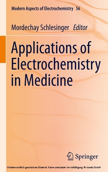 Applications of Electrochemistry in Medicine main product photo