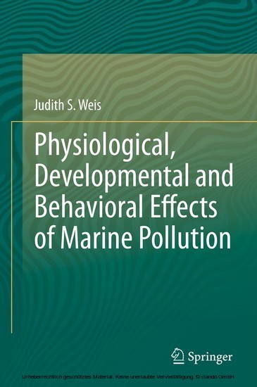 Physiological, Developmental and Behavioral Effects of Marine Pollution main product photo