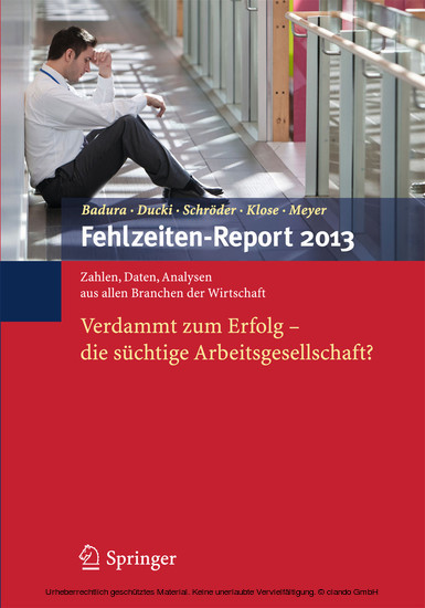 Fehlzeiten-Report 2013 main product photo
