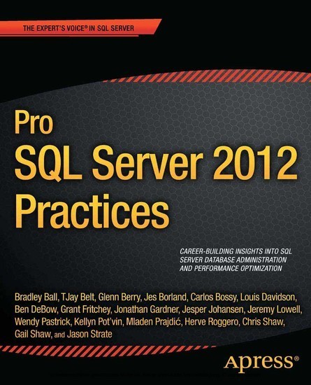 Pro SQL Server 2012 Practices main product photo