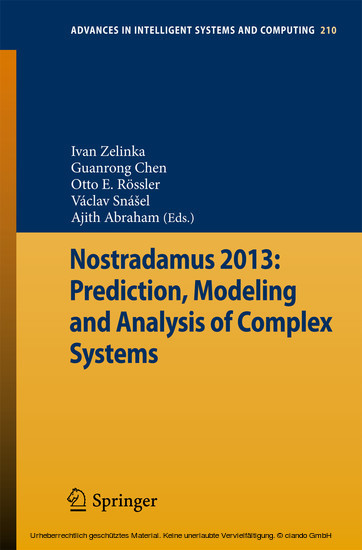 Nostradamus 2013: Prediction, Modeling and Analysis of Complex Systems main product photo