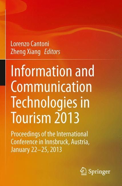 Information and Communication Technologies in Tourism 2013 main product photo