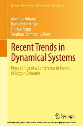 Recent Trends in Dynamical Systems