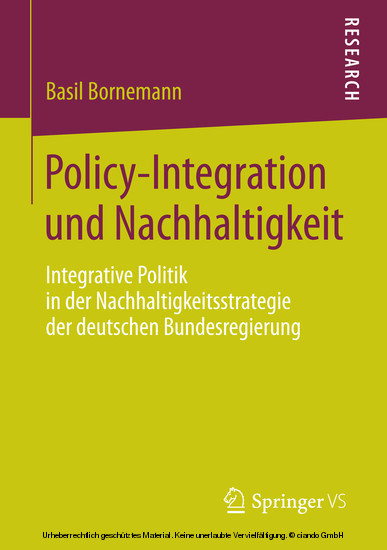 Policy-Integration und Nachhaltigkeit main product photo