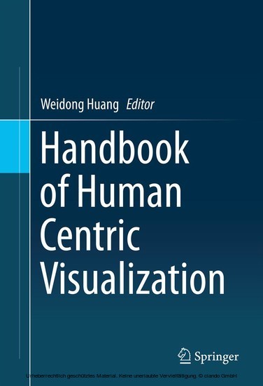 Handbook of Human Centric Visualization main product photo