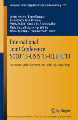 International Joint Conference SOCO'13-CISIS'13-ICEUTE'13