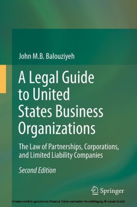 A Legal Guide to United States Business Organizations