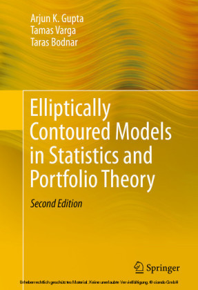 Elliptically Contoured Models in Statistics and Portfolio Theory