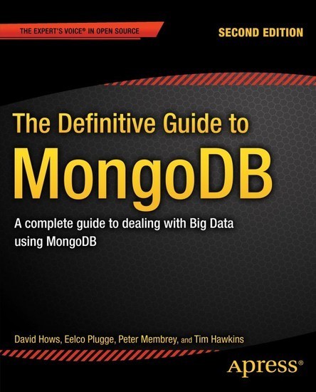 The Definitive Guide to MongoDB main product photo