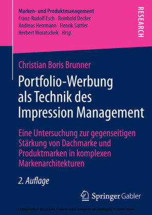 Portfolio-Werbung als Technik des Impression Management