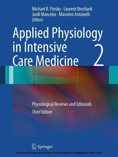 Applied Physiology in Intensive Care Medicine 2 main product photo