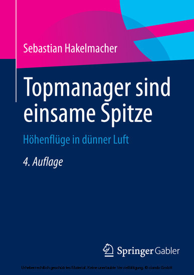 Topmanager sind einsame Spitze main product photo
