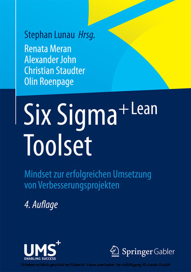 Six Sigma+Lean Toolset main product photo