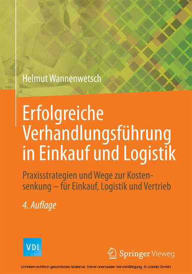 Erfolgreiche Verhandlungsführung in Einkauf und Logistik main product photo