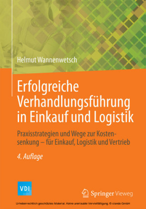 Erfolgreiche Verhandlungsführung in Einkauf und Logistik