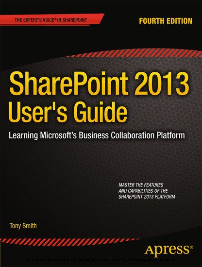 SharePoint 2013 User's Guide main product photo