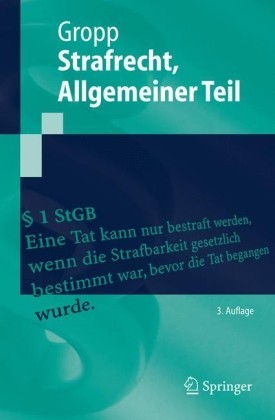 Strafrecht Allgemeiner Teil main product photo