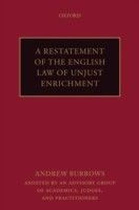 Restatement of the English Law of Unjust Enrichment