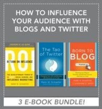 How to Influence Your Audience with Blogs and Twitter EBOOK BUNDLE main product photo