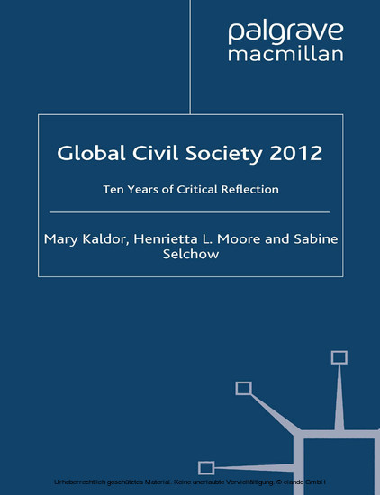 Global Civil Society 2012 main product photo