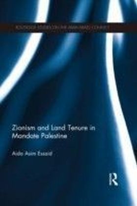 Zionism and Land Tenure in Mandate Palestine