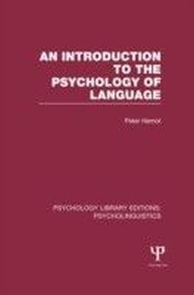 Introduction to the Psychology of Language (PLE: Psycholinguistics)