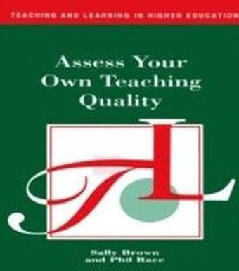 Assess Your Own Teaching Quality