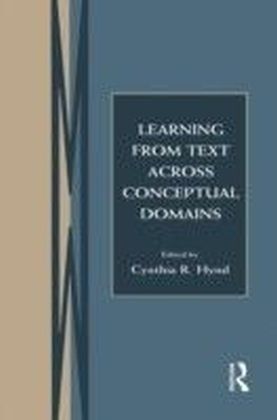 Learning From Text Across Conceptual Domains