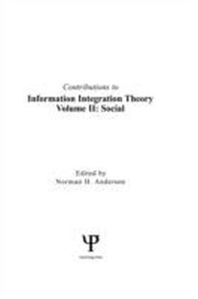 Contributions To Information Integration Theory main product photo