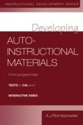 Developing Auto-instructional Materials main product photo