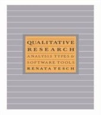 Qualitative Research: Analysis Types and Software