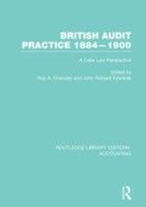 British Audit Practice 1884-1900 (RLE Accounting) main product photo