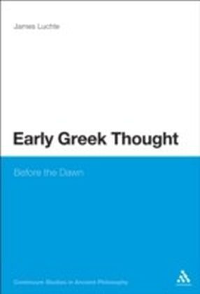 Early Greek Thought main product photo