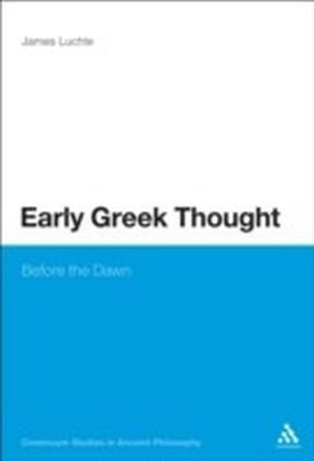Early Greek Thought