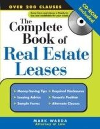 Complete Book of Real Estate Leases main product photo