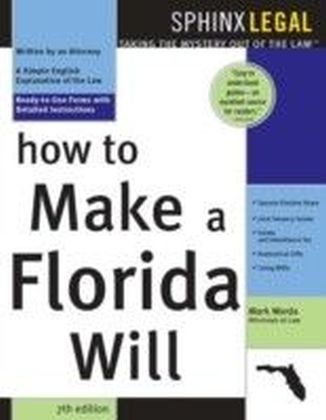 How to Make a Florida Will main product photo