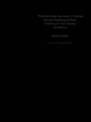 e-Study Guide for: Pharmacology Success: A Course Review Applying Critical Thinking to Test Taking by Ray Hargrove-Huttel