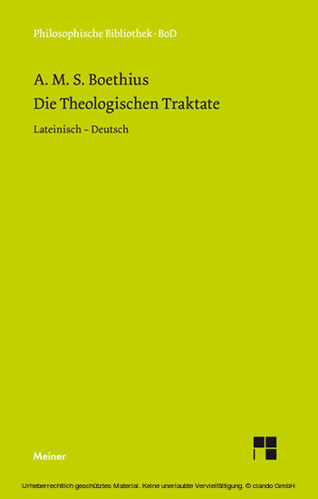 Die theologischen Traktate main product photo