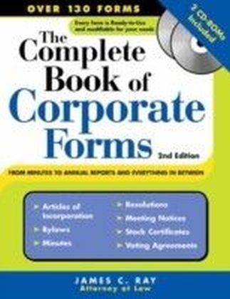 Complete Book of Corporate Forms