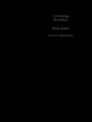 eStudy Guide for: Criminology by Freda Adler