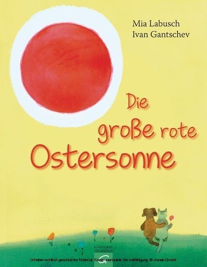 Die große rote Ostersonne main product photo