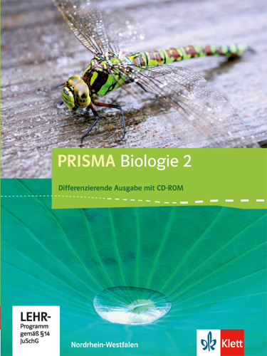 PRISMA Biologie 2. Differenzierende Ausgabe Nordrhein-Westfalen, m. 1 CD-ROM main product photo