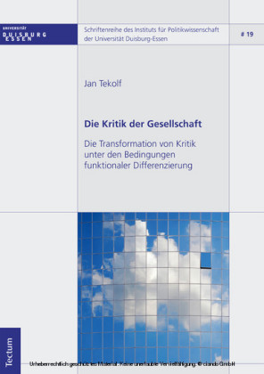 Die Kritik der Gesellschaft
