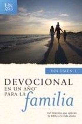 Devocional en un ano para la familia volumen 1 main product photo