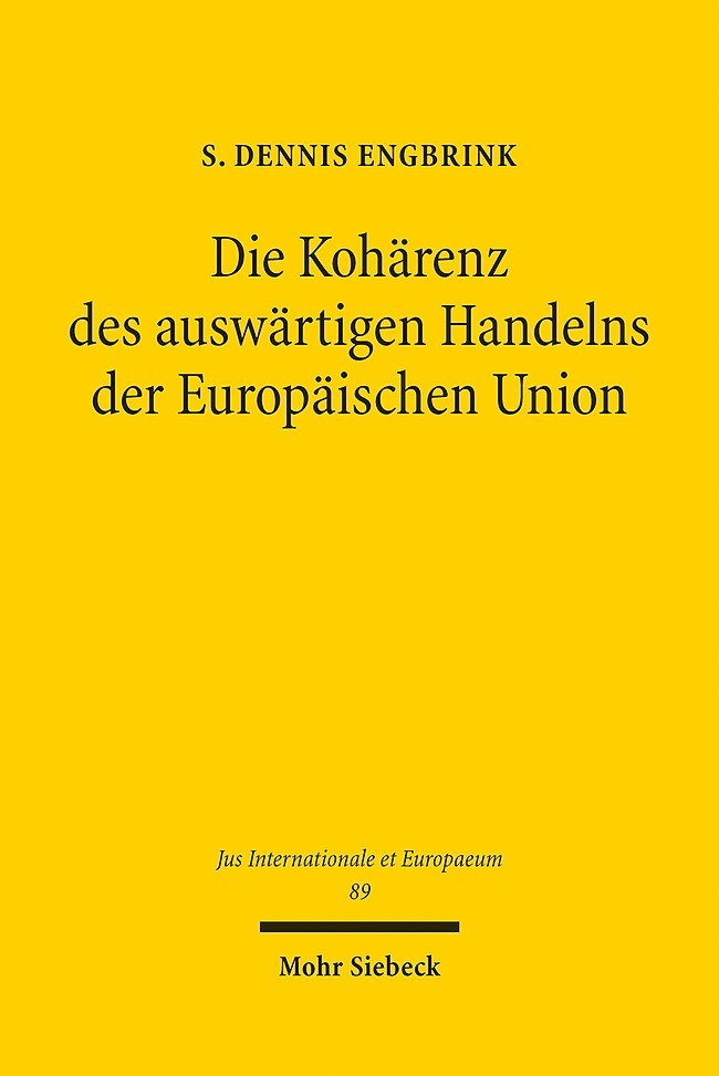 Die Kohärenz des auswärtigen Handelns der Europäischen Union main product photo