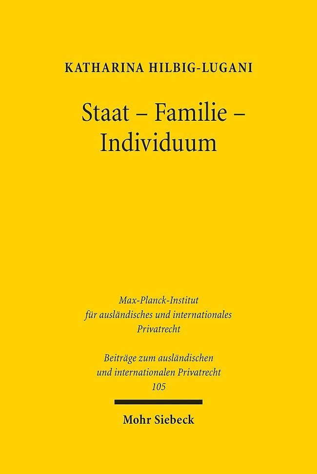 Staat - Familie - Individuum main product photo