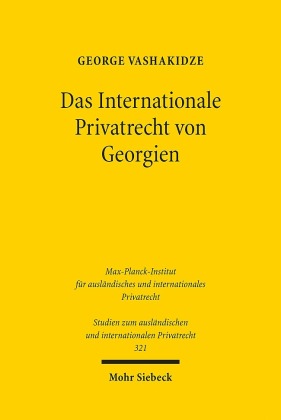 Das Internationale Privatrecht von Georgien