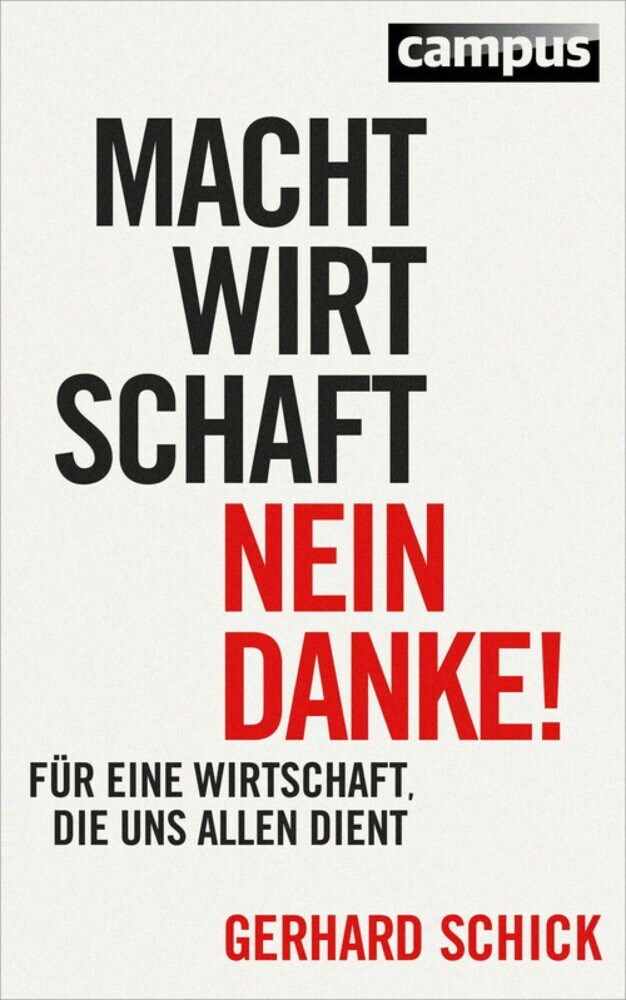 Machtwirtschaft - nein danke! main product photo