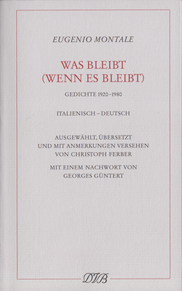Was bleibt (wenn es bleibt) main product photo