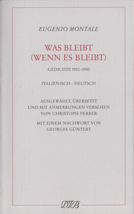 Was bleibt (wenn es bleibt)